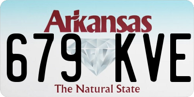 AR license plate 679KVE