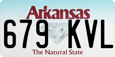 AR license plate 679KVL