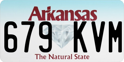 AR license plate 679KVM