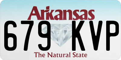 AR license plate 679KVP