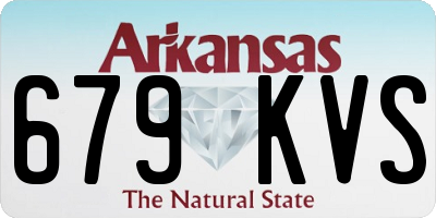 AR license plate 679KVS