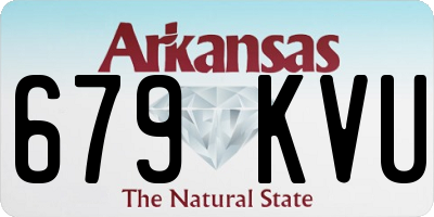 AR license plate 679KVU
