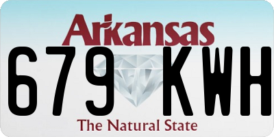 AR license plate 679KWH