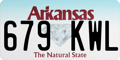 AR license plate 679KWL