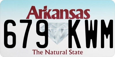 AR license plate 679KWM