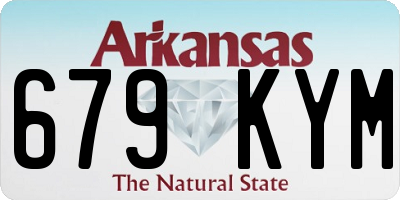 AR license plate 679KYM