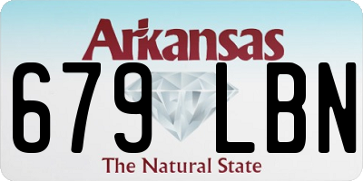 AR license plate 679LBN