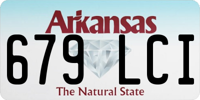 AR license plate 679LCI