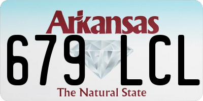 AR license plate 679LCL