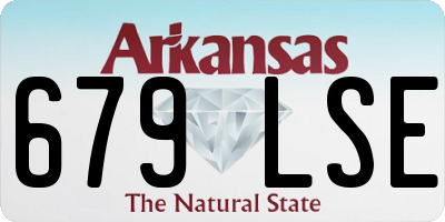AR license plate 679LSE