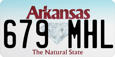AR license plate 679MHL