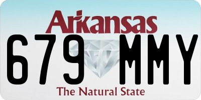 AR license plate 679MMY