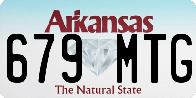 AR license plate 679MTG