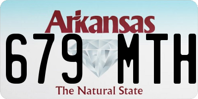AR license plate 679MTH