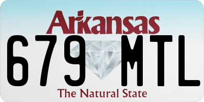 AR license plate 679MTL