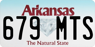 AR license plate 679MTS