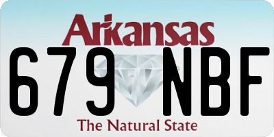 AR license plate 679NBF