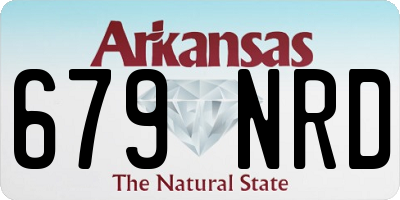 AR license plate 679NRD