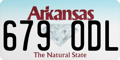 AR license plate 679ODL