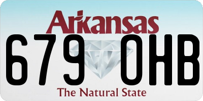 AR license plate 679OHB