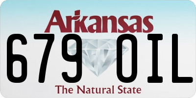 AR license plate 679OIL