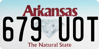 AR license plate 679UOT