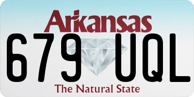 AR license plate 679UQL