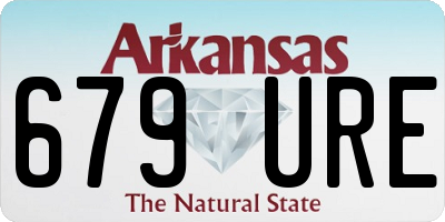 AR license plate 679URE