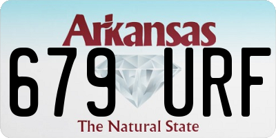 AR license plate 679URF