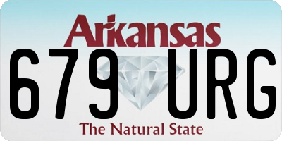 AR license plate 679URG