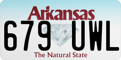AR license plate 679UWL