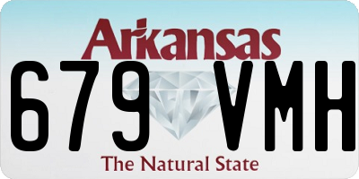 AR license plate 679VMH