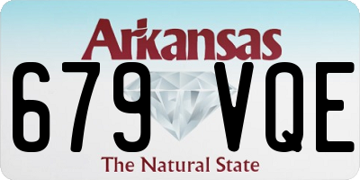 AR license plate 679VQE