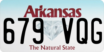 AR license plate 679VQG