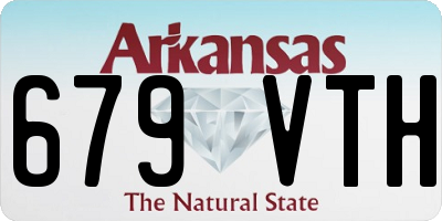 AR license plate 679VTH