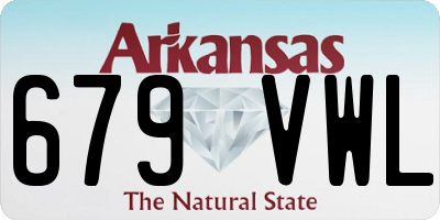 AR license plate 679VWL