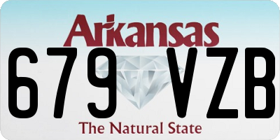 AR license plate 679VZB