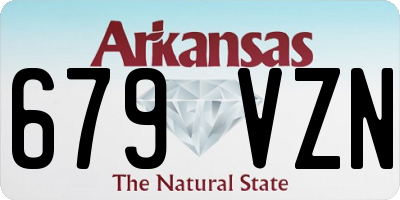 AR license plate 679VZN