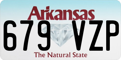 AR license plate 679VZP