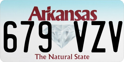 AR license plate 679VZV