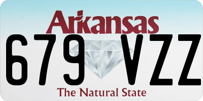 AR license plate 679VZZ