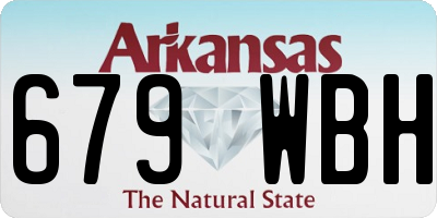 AR license plate 679WBH