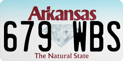 AR license plate 679WBS