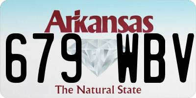AR license plate 679WBV
