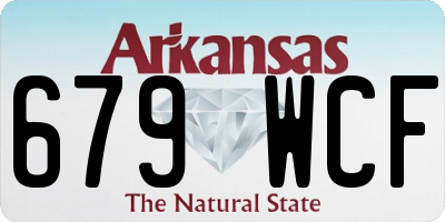 AR license plate 679WCF