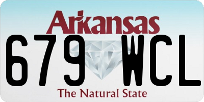 AR license plate 679WCL