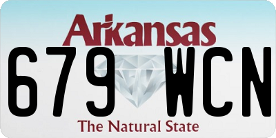 AR license plate 679WCN