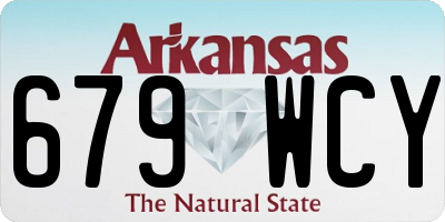 AR license plate 679WCY