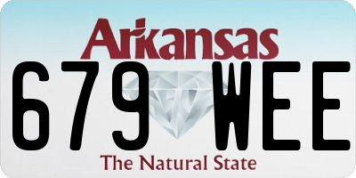 AR license plate 679WEE