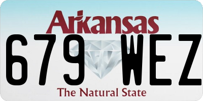 AR license plate 679WEZ